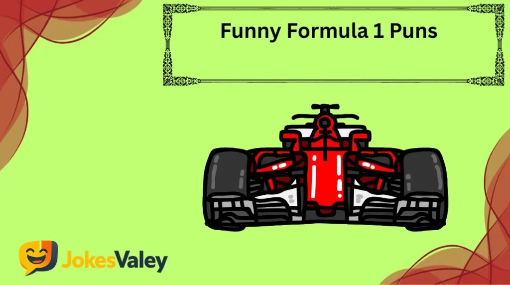 Funny Formula 1 Puns