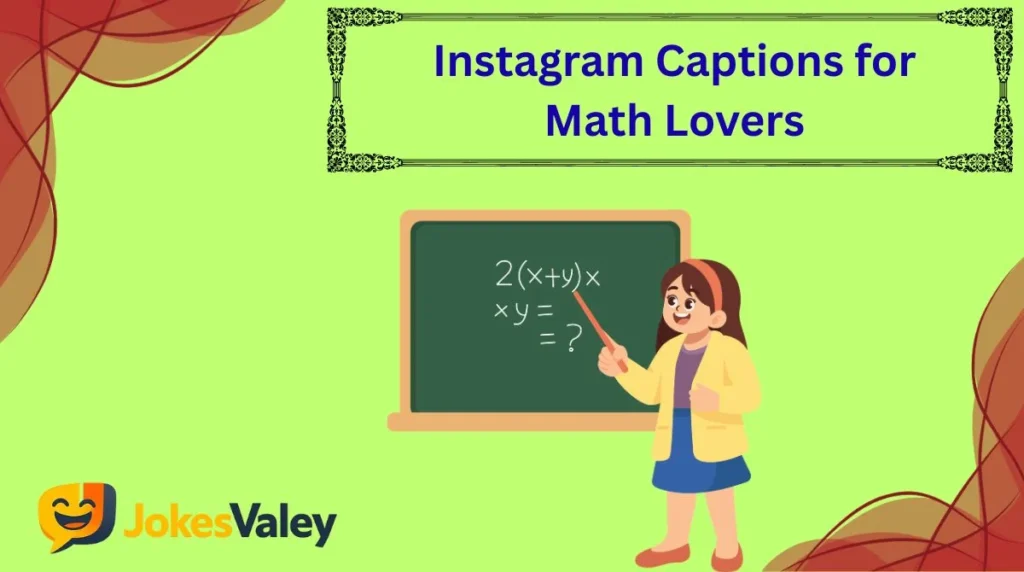 Instagram Captions for Math Lovers