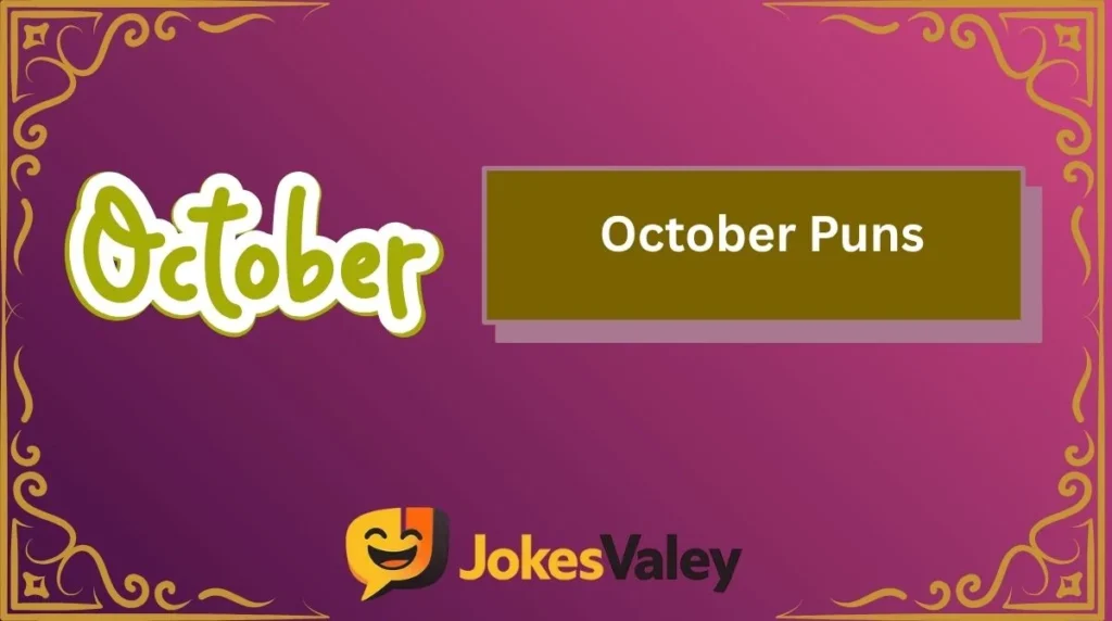 October Puns